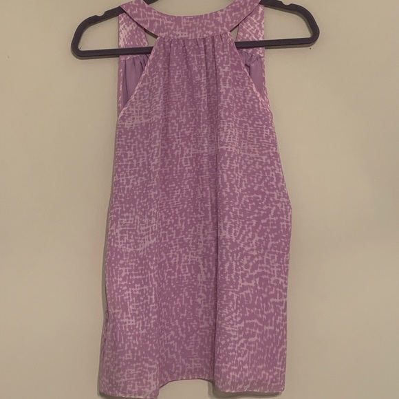 Lilac-Patterned Blouse - Picture 2 of 3